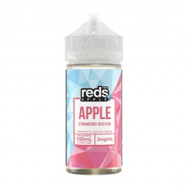 Essncia Vape 7Daze Reds Apple Strawberry Iced Plus 3mg 100ml