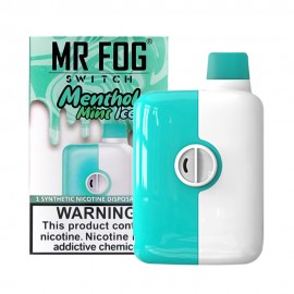 Dispositivo Descartvel Mr Fog Switch 5500 Puffs Mint Menthol Ice