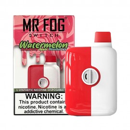 Dispositivo Descartvel Mr Fog Switch 5500 Puffs Watermelon Strawberry Apple Menthol