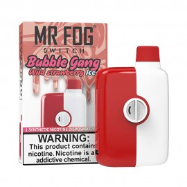 Dispositivo Descartvel Mr Fog Switch 5500 Puffs Bubble Gang Wild Strawberry Ice