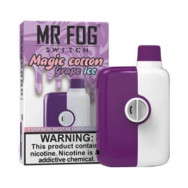 Dispositivo Descartvel Mr Fog Switch 5500 Puffs Magic Cotton Grape Ice
